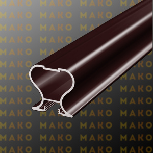 Профиль вертикальный симметричный MS110 Коньяк (A07)